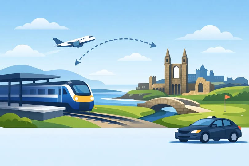 Leuchars to St Andrews