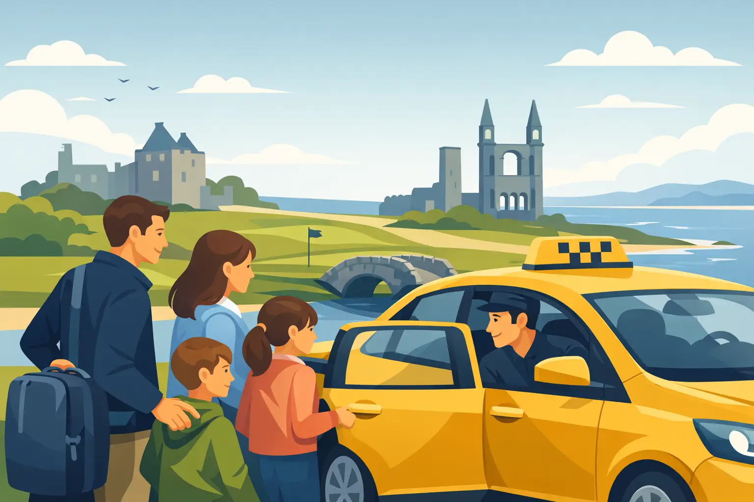 Safe Family Taxi in St Andrews